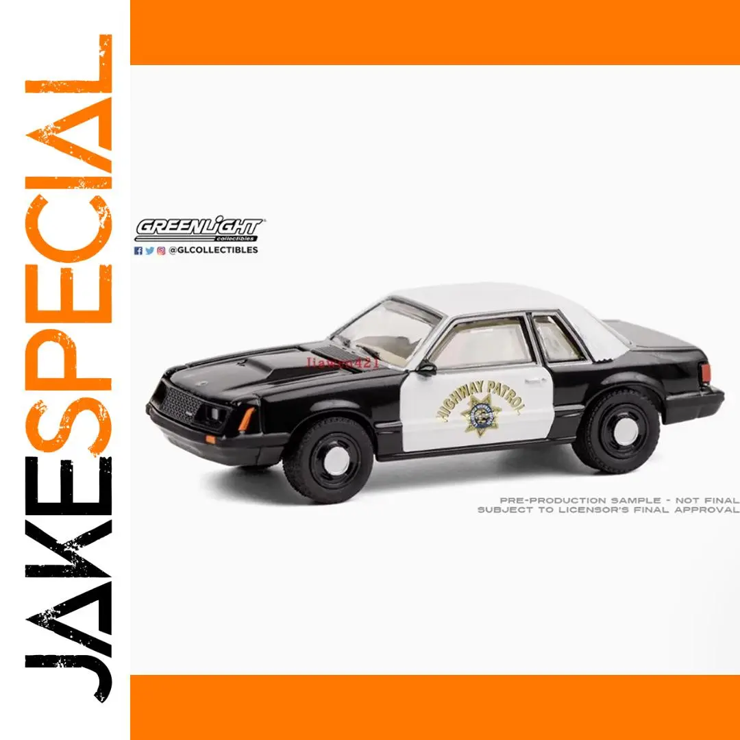 1982 Mustang SSP Diecast Model 1/64 Scale 1 1982 Mustang SSP Diecast Model 1/64 Scale