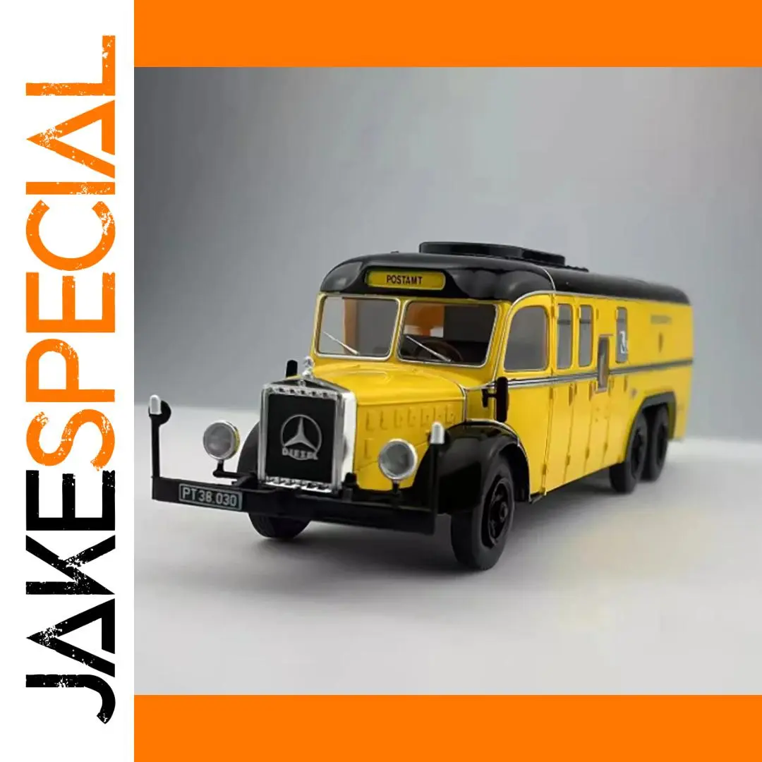 Vintage Postal Bus Diecast Model 1:43 Scale 1 Vintage Postal Bus Diecast Model 1:43 Scale