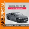 Matte Black Ford Mustang 1:36 Diecast Model