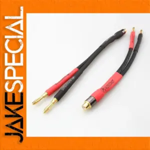 15cm RCA Female to Banana Plug Cable Set