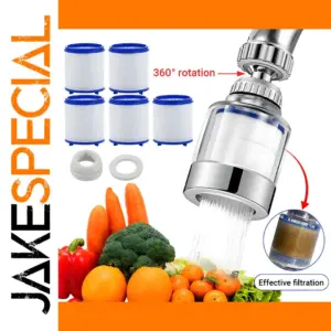 Stainless Steel Kitchen Faucet Water Filter