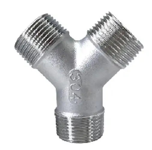 304 Stainless Steel Y-Shaped Plumbing Fitting 9 304 Stainless Steel Y-Shaped Plumbing Fitting - Image 9