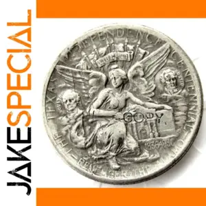 Vintage 1937 Texas Half Coin Replica
