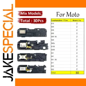 Motorola G100 & G30 Loudspeaker Flex Cables Pack