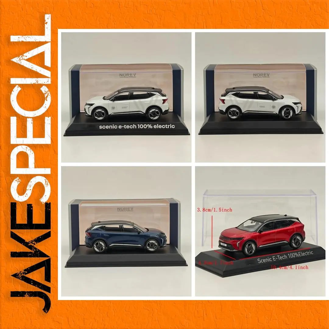 Scenic E-Tech 2024 Electric Car Model 1:43 Scale 1 Scenic E-Tech 2024 Electric Car Model 1:43 Scale