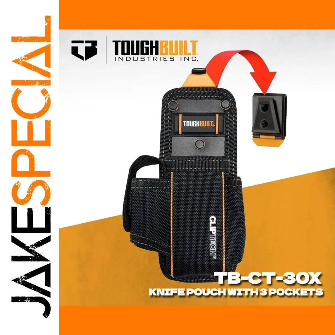 Toughbuilt TB-CT-30X Utility Tool Pouch 1 Toughbuilt TB-CT-30X Utility Tool Pouch