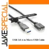 Secure USB 3.0 Panel Mount Cable 1.5/3/4.8m