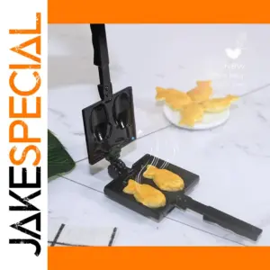 Miniature Fish-Shaped Taiyaki Mold for Dollhouses