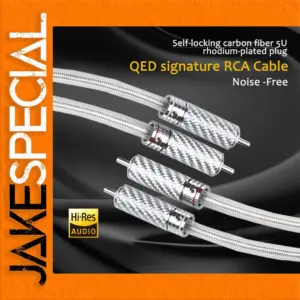 Premium Silver OCC RCA Cable 3m