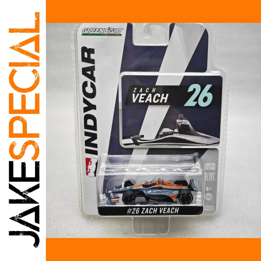 IndyCar Zach Veach 1:64 Diecast Model 1 IndyCar Zach Veach 1:64 Diecast Model
