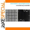 5050 WS2812 RGB LED Module 64x64mm