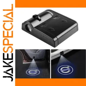 Black Car Door Welcome Light with Logo Projection