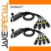 4-Channel XLR Ethernet Audio Extender Set