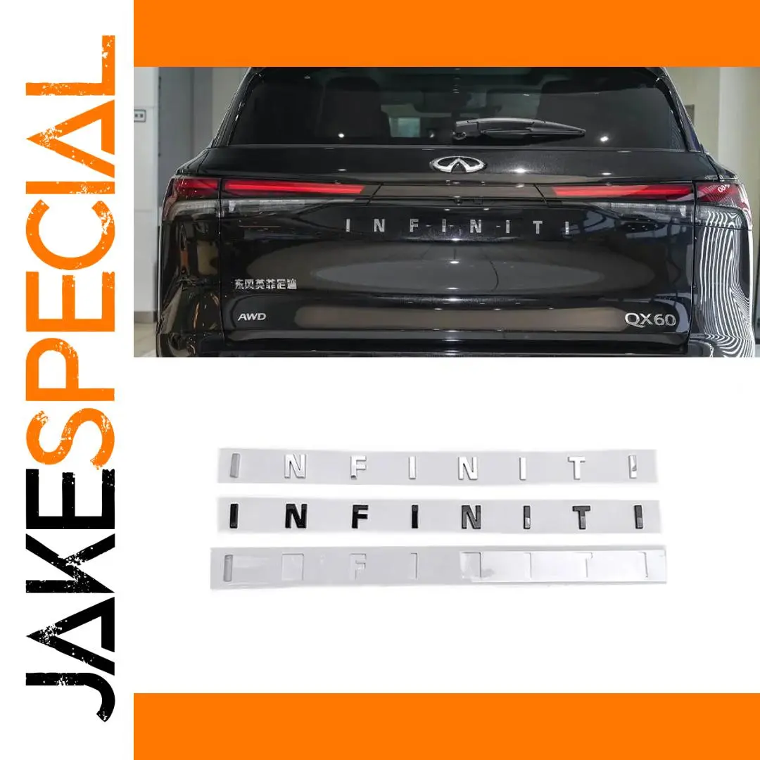 INFINITI Badge Stickers for Q50L-QX80 1 INFINITI Badge Stickers for Q50L-QX80