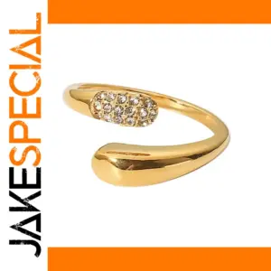 Stainless Steel Geometric Women's Ring