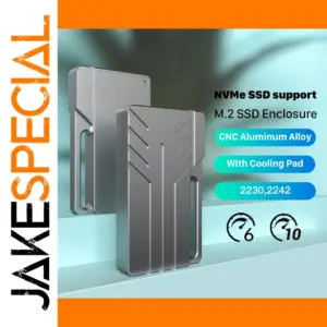 M.2 NVMe SSD Enclosure USB 3.2 Gen2 10Gbps