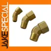 Brass 45-Degree Pipe Elbow Fitting 1/8"-3/8"
