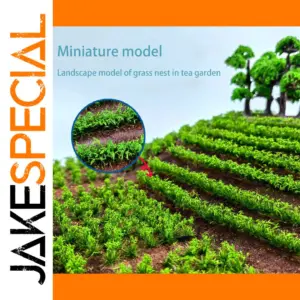 Miniature Landscape Model of Grass Nest Scene