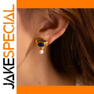 Stainless Steel Triangle Drop Earrings