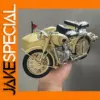 Vintage Motorcycle with Sidecar Model 1:10 Scale