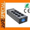 e-TP80 Audio Power Filter with 8 EU Outlets