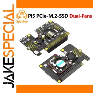 Raspberry Pi 5 PCIe to M.2 NVMe SSD Hat