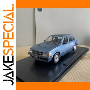 Vivid Blue Opel Kadett D 1984 Model 1:18 Scale