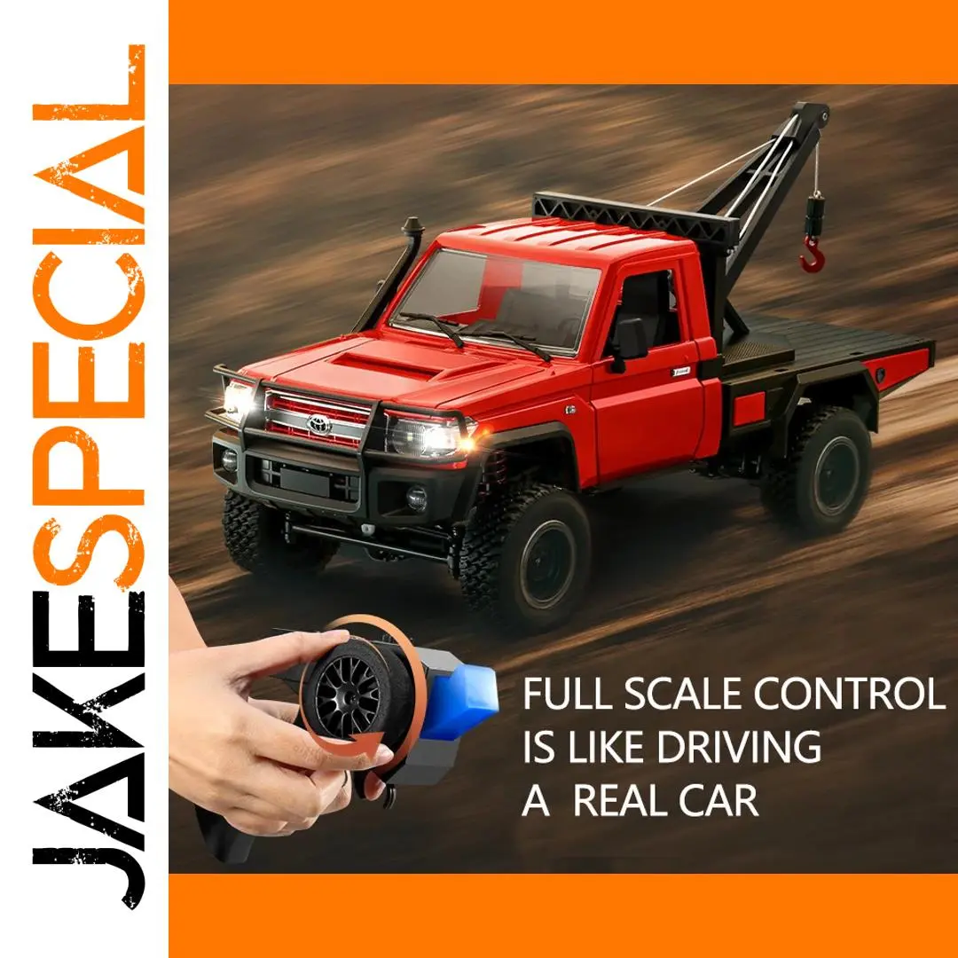 1:12 Scale RC Tow Truck with 4WD 1 1:12 Scale RC Tow Truck with 4WD