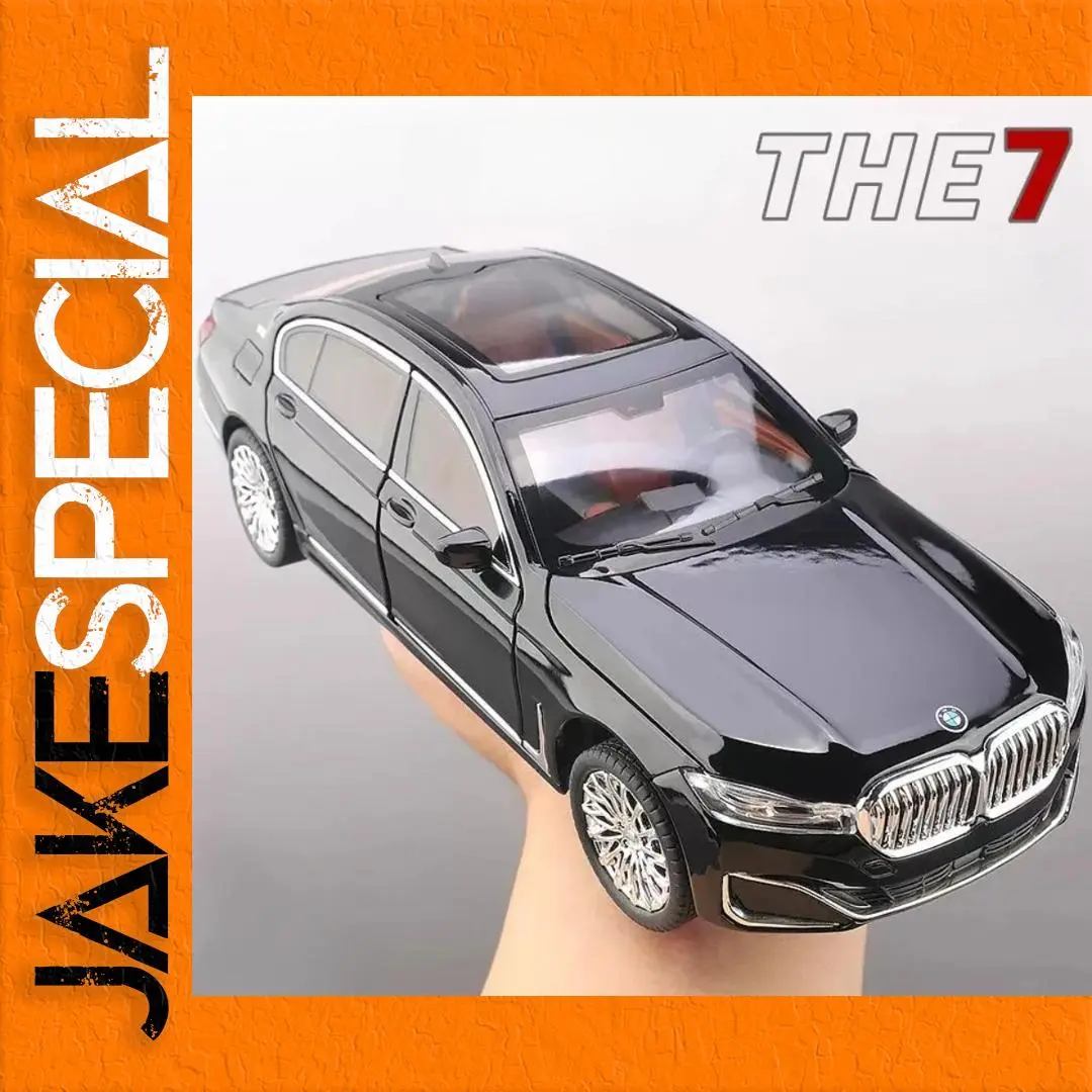 Black BMW 7 Series 760Li Diecast Model 1 Black BMW 7 Series 760Li Diecast Model