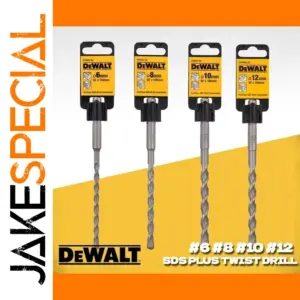 DEWALT SDS Plus Impact Drill Bits Set 4 Sizes
