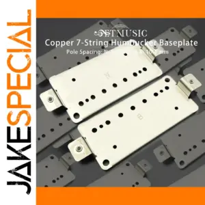 Copper-Nickel Pickup Baseplates Set for 7-String Guitars