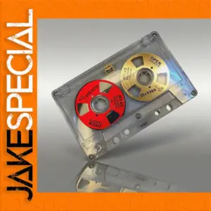 Vintage 50-Minute Audio Cassette with Metal Reels