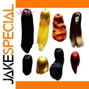 1/6 Female Soldier Head Sculpt Wigs