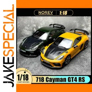 Porsche 718 Cayman GT4 RS Weissach Model 1:18 Scale