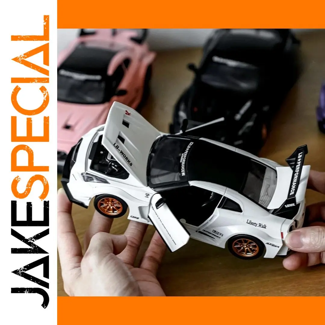 1:24 Diecast GTR CSR2 R34 Sports Car Model 1 1:24 Diecast GTR CSR2 R34 Sports Car Model