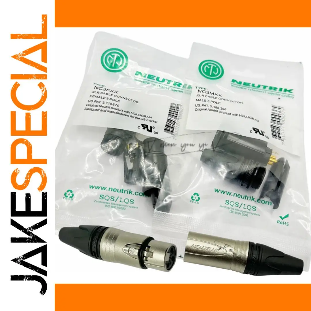 20-Piece Professional XLR Connector Set for Audio 1 20-Piece Professional XLR Connector Set for Audio