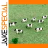 Miniature Farm Cow Models for Dioramas Set