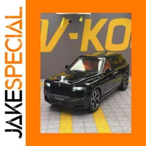 Black Rolls-Royce Cullinan Diecast Model Car 1:24