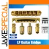 Gold Tune-O-matic Bridge and Tailpiece Set for LP Guitars