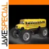 Bright Yellow 1:43 Diecast School Bus Model