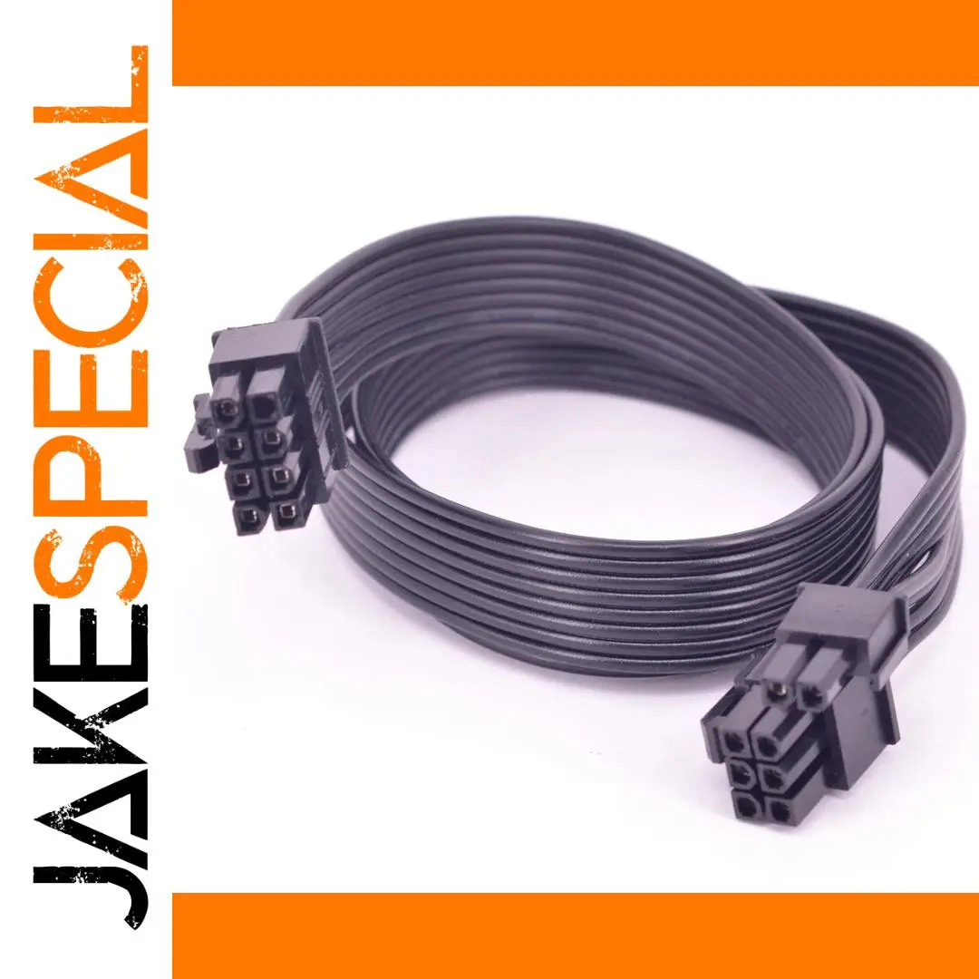60cm PCIe 8-Pin to 6+2-Pin GPU Power Cable 1 60cm PCIe 8-Pin to 6+2-Pin GPU Power Cable