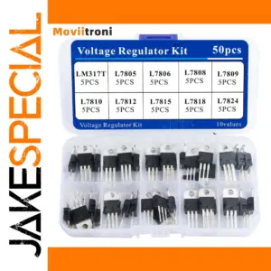 Voltage Regulator Kit with 50 Components