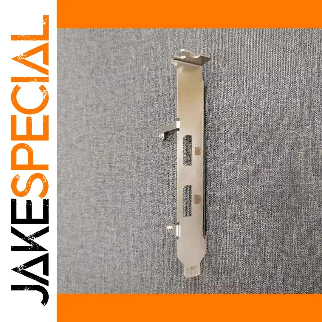 Stainless Steel I/O Shield Backplate for Dell HP R5 R7 1 Stainless Steel I/O Shield Backplate for Dell HP R5 R7