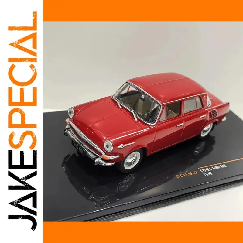 Timeless Elegance: Explore the Vintage Charm of the Red Skoda 1000 MB Diecast Model 1 b4fe0e40caae4084aab194f2 product image