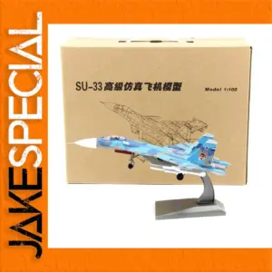 1/100 Scale SU-33 Alloy Fighter Model