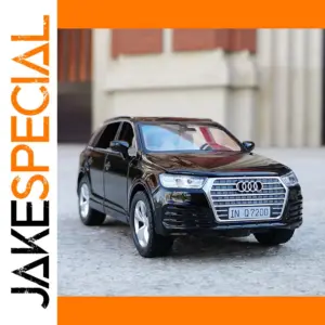 Black 1:32 Scale Q7 SUV Diecast Model