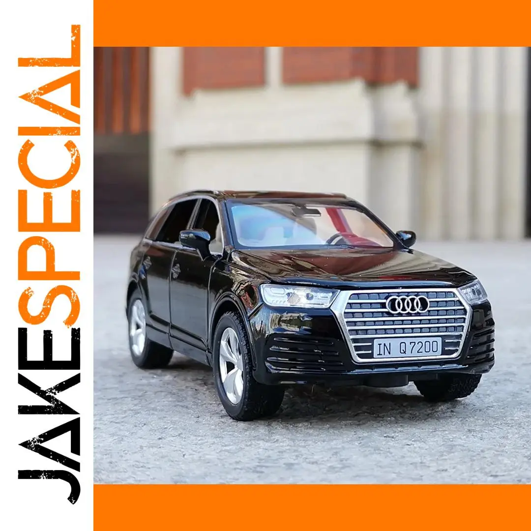 Black 1:32 Scale Q7 SUV Diecast Model 1 Black 1:32 Scale Q7 SUV Diecast Model