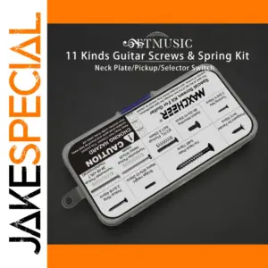 Guitar Screw & Spring Kit with Organized Storage