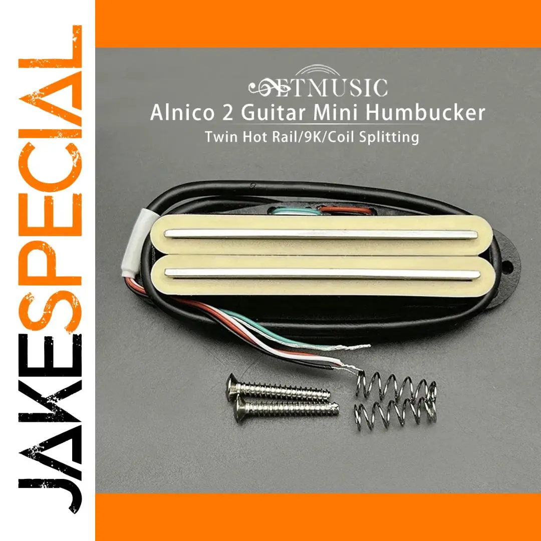 Twin Blade Mini Humbucker Pickup for Electric Guitar 1 Twin Blade Mini Humbucker Pickup for Electric Guitar