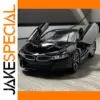 BMW I8 1:22 Diecast Model Car in Black